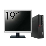 Pachet Calculator Second-Hand LENOVO M710S, Intel Core i5-6500t 3.70GHz, 8GB DDR4, 128GB SSD + Monitor 19&amp;quot; NewTechnology Media