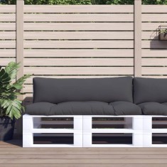 vidaXL Perne de paleți, 2 buc., antracit, material textil 360922