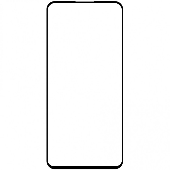 Folie Protectie Ecran OEM pentru Samsung Galaxy A72 4G / Samsung Galaxy A72 5G A725, Sticla securizata, Full Face, Full Glue, 10D, Neagra