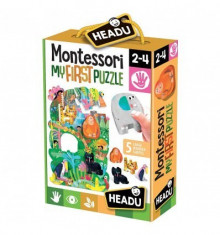 Primul meu puzzle Montessori - Jungla foto