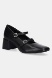 Vagabond Shoemakers pantofi de piele ADISON culoarea negru, cu toc drept, 5739-101-20