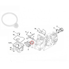 Saiba carburator drujba compatibila Stihl 017, 018, MS170, MS180 (buc)