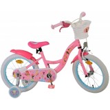 Bicicleta E&amp;L Disney Princess 16 inch cu frana spate butuc