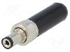 Conector alimentare DC, {{Tensiune nominala}}, {{Numarul de pini}} pini, seria {{Seria producatorului}}, 5,5/2,1mm. SWITCHCRAFT - S760K