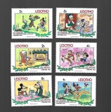 lesotho disney mnh