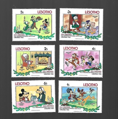 lesotho disney mnh foto