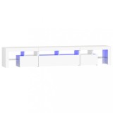 Cumpara ieftin Comode TV cu lumini LED, alb2，30x36,5x40