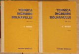Tehnica Ingrijirii Bolnavului Vol. 1-2, C. Mozes, Editura Medicala 1978, 1284 pagini, Carte Medicina Romana