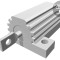 Rezistor Bobinat cu Radiator 100m&Omega; 16W