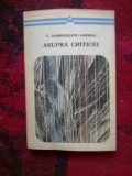 Z1 Asupra criticei - Constantin Dobrogeanu - Gherea