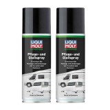 Cumpara ieftin Pachet 2 x Spray Liqui Moly pentru ingrijire si lubrifiere cauciuc si plastic 200 ml