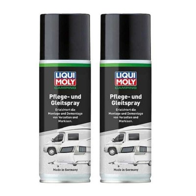 Pachet 2 x Spray Liqui Moly pentru ingrijire si lubrifiere cauciuc si plastic 200 ml foto