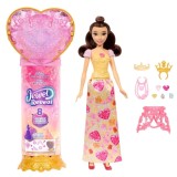 Papusa cu accesorii surpriza, Disney Princess, Jewel Reveal Belle, JHL51
