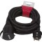 Prelungitor Alimentare Negru 5m 16A