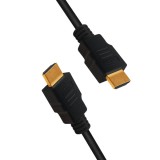 CABLU video LOGILINK, HDMI (T) la HDMI (T) 2.1, 1m, conectori auriti, rezolutie maxima 8K (7680 x 4320) la 60 Hz, plastic, triplu ecranaj, negru, &quot;CH0