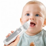 Aspirator Nazal portabil pentru Bebelusi HY75, 3 trepte aspirație, Muzica, Capete din Silicon, Curatare rapida, Usor de folosit