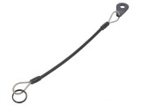 Cablu de asigurare PVC oțel inoxidabil 150mm