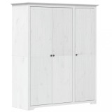 Cumpara ieftin Sifonier "BODO", alb, 146x53,5x173 cm, lemn masiv de pin