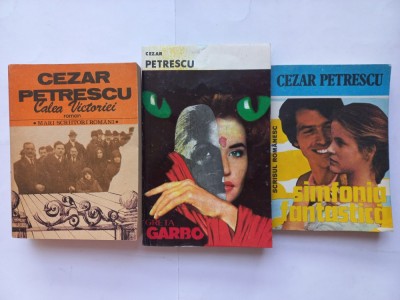 CEZAR PETRESCU - CALEA VICTORIEI + GRETA GARBO + SOMNUL. SIMFONIA FANTASTICA foto