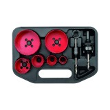 Cumpara ieftin Set carota pentru electricieni 8buc 22-73mm Yato YT-3380