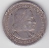 SUA USA 1/2 Half Dollar dolar Columbian Exposition 1893, America de Nord, Argint