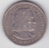 SUA USA 1/2 Half Dollar dolar Columbian Exposition 1893