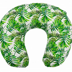 Perna pentru alaptat 2 in 1 Nursing Pillow Leaves, BabyJem