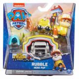 Set figurine Paw Patrol, Rubble Hero Pup, 20137393