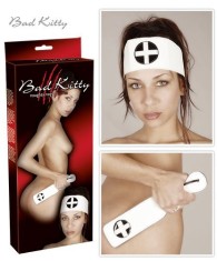 Set Boneta si Padela Bad Kitty - Alb##