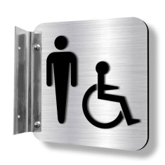 Placuta de toaleta barbati persoana cu handicap foto