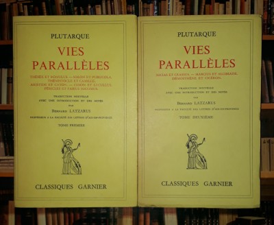 Plutarque - Vies parall&amp;egrave;les (vol. I-II) foto