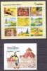 Maldive 1992 Euro Disney MI 1831-1839 (kleib) + 4 bl. 266-269 MNH 2 poze, Nestampilat