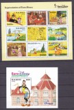 Maldive 1992 Euro Disney MI 1831-1839 (kleib) + 4 bl. 266-269 MNH 2 poze