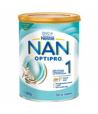 Lapte Praf Nan Optipro 1 de inceput +0 luni Nestle 800 g foto