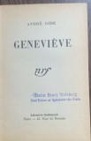 Genevieve( carte in franceza)- Andre Gide
