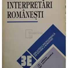 P. P. Panaitescu - Interpretari romanesti (editia 1994)