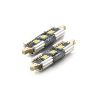 Led bec T10x31 3x4014 alb rece CanBus