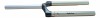 Csu Dual Position Coil - 11/8 Inch, Black Crown, Silver Ultimate FactoryBikes