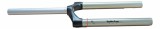 Csu Dual Position Coil - 11/8 Inch, Black Crown, Silver Ultimate FactoryBikes