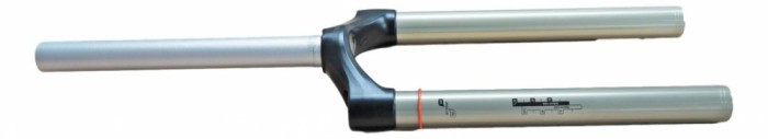 Csu Dual Position Coil - 11/8 Inch, Black Crown, Silver Ultimate FactoryBikes