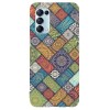Husa compatibila cu Oppo Find X3 Lite model Mandala Tiles, Silicon, TPU, Viceversa, Transparent, Carcasa