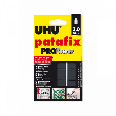 UHU Patafix PROPower - lipici din plastic - 21 buc / pachet foto