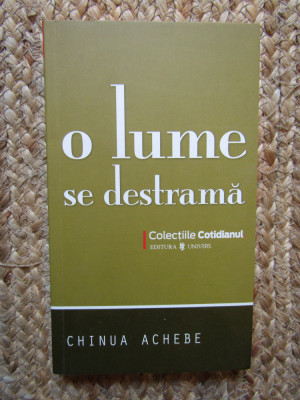 O LUME SE DESTRAMA -CHINUA ACHEBE foto