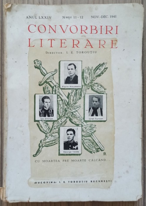 Convorbiri Literare// numerele 11-12 (nov.-dec.) 1941