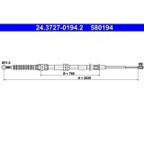 ATE Cablu, frana de parcare