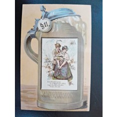 Carte postala, sfarsit de secol XIX