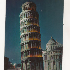 FA54-Carte Postala- ITALIA- Pisa, Torre Pendente, necirculata 1968