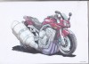 Bnk div Motocicleta Yamaha - afis / poster / print - KoolArt 1157