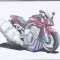 bnk div Motocicleta Yamaha - afis / poster / print - KoolArt 1157