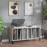 Cumpara ieftin Dulap pentru discuri gri sonoma, 100x38x48 cm, lemn prelucrat